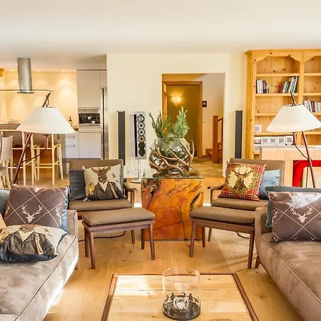 Luxus Chesa Chantarella An Lage! Appartement